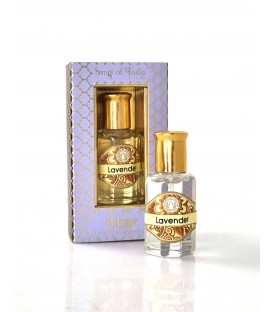 ml. Lavender Buds Luxurious Ayurveda Perfume Oil in Bottle LV11CC- LV''' 10 Roll-On Glass sHS Code: 33019031