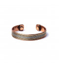 Bracelet copper banded magnetic -- ±6.5cm - miniatura 1