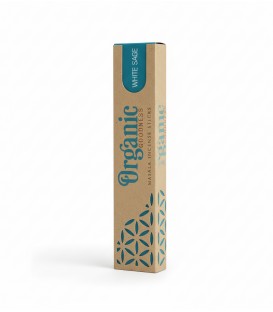 15 g. Organic Goodness Masala Incense Sticks (Set of 12) INOR15 White Sage