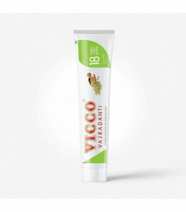 Pasta do Zębów z koprem włoskim Saunf Vicco Vajradanti 160g Pasta do Zębów z koprem włoskim Saunf Vicco Vajradanti 160g - zdjęcie główne produktu