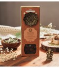 Luxurious Veda 20 Incense Cones with Metal Hanging Sage Mint (Kapha) - miniatura 3