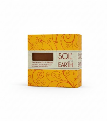 SOIL AND  EARTH SOAP- SANDALWOOD 15GM  15g