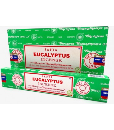 Kadzidełka Nag Champa Satya - Eukaliptus 15g  - zdjęcie główne produktu