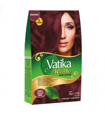 Henna Do Włosów Burgund Pielęgnująca DABUR 60 g Dabur - zdjęcie główne produktu