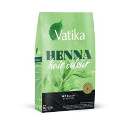 VATIKA HENNA H.COLOUR JET BLACK 10gUK FZ - zdjęcie produktu