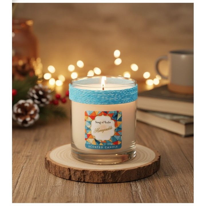 Świeca sojowa w szkle Słodki Wiciokrzew 200g Story Little Pleasures - zdjęcie produktu