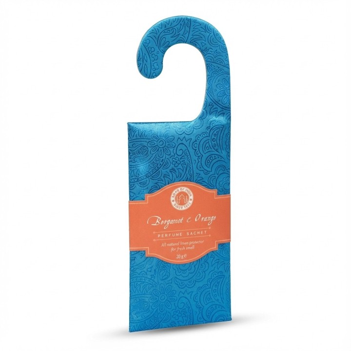 Saszetka zapachowa z zawieszką Bergamot & Orange Song of India - product photo