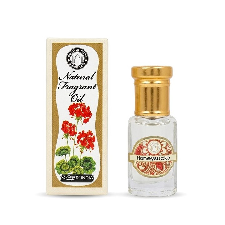 Perfumy w olejku roll on - Słodki Kwiat Wiciokrzewu (Honey Suckle) 5ml Song of India - zdjęcie produktu