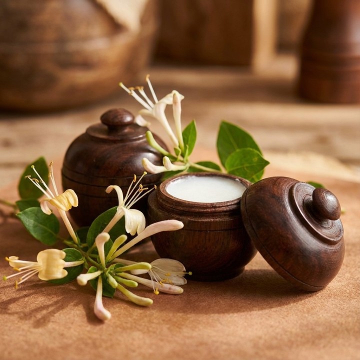 Perfumy w szkatułce z drzewa różanego WICIOKRZEW 6g Song of India - product photo