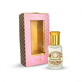 10 ml. Luxurious Veda Perfume Oil in Roll-On Glass Bottles LV11CC Honeysuckle - product photo