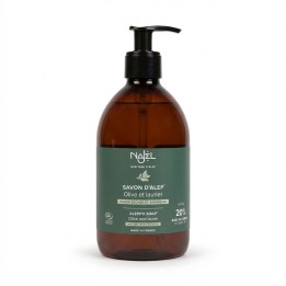 Liquid Aleppo soap 20% BLO certified Cosmos Organic - 16.9 fl.oz - product photo