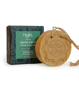 Mydło Aleppo z nutą oud i ambry 150 g Najel