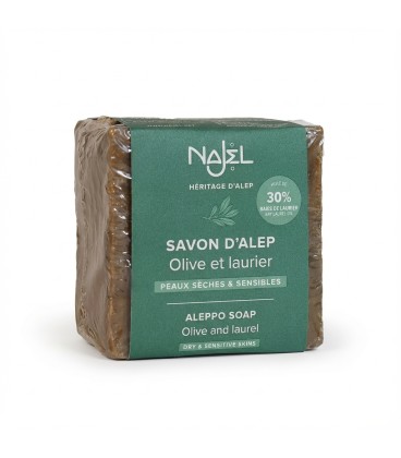 Mydło oliwkowo-laurowe Aleppo 170g (30% oleju laurowego) Najel - zdjęcie główne produktu