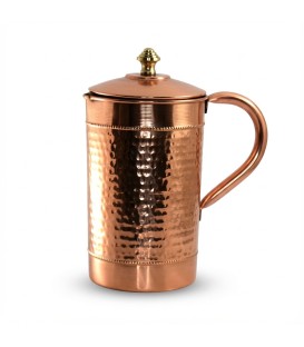 COPPER JUG HAMMERED 2ltr