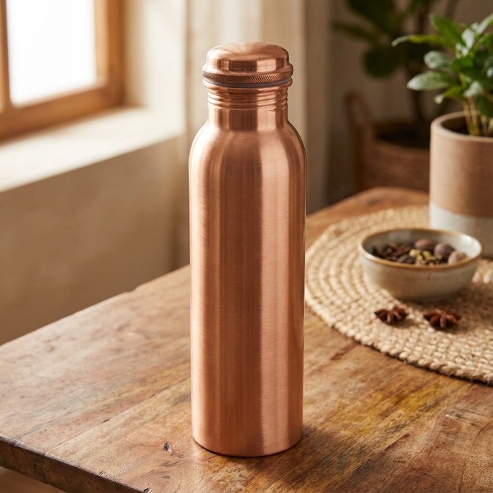 COPPER BOTTLE- MATT FINISH JOINT FREE BOTTLE 950ml [SE 212] - product photo