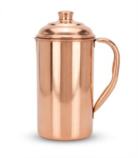 COPPER PLAIN JUG (COPPER KNOB) 1.5litr [SE 250]
