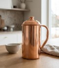 COPPER PLAIN JUG (COPPER KNOB) 1.5litr [SE 250] - miniatura 4