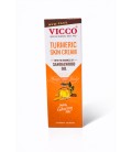 Face Cream with Turmeric and Sandalwood Oil - for blackheads, oily skin 50g Vicco - miniatura 1