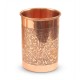 COPPER EMBOSSED GLASS 250ml [SE 283] - product photo