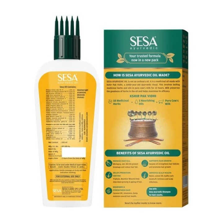 SESA OIL 90ML - product photo