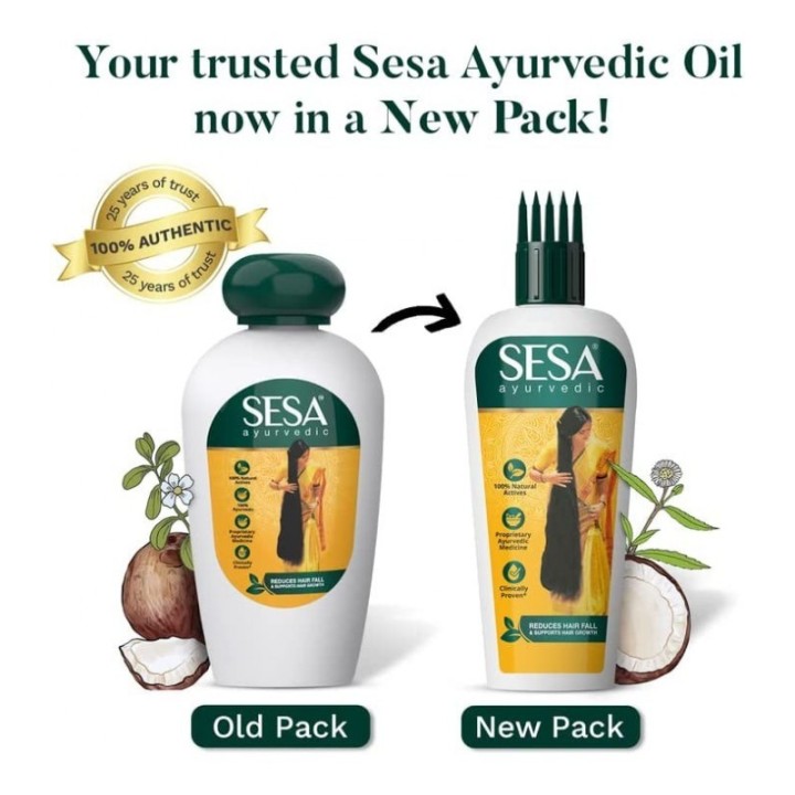 SESA OIL 180ML - product photo