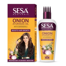 SESA AYURVEDIC ONION OIL WITH BHRINGRAJ 50ml