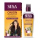 Olejek do włos&oacute;w Cebulowy z Bringaraj AYURVEDIC ONION OIL WITH BHRINGRAJ 100ml  SESA