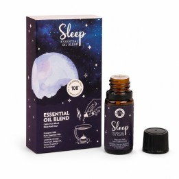 10 ml. Sleep Aromatheraphy Essential Oil Blend in Amber Glass Bottle in Cardboard Box ARSLEO10 - product photo