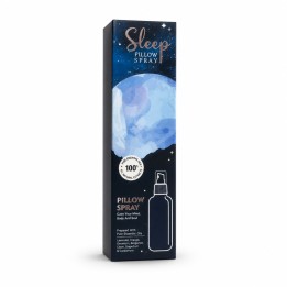 100 ml. Aromatheraphy Sleep Pillow Spray in Round Brown Bottle with Black Pump ARSLPL100 Sleep - product photo