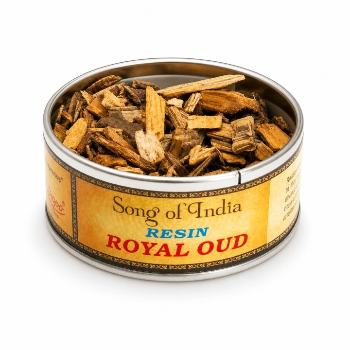 25 g. Royal Oud Natural Resin in Glass Tin Jar Small RES-OO' - product photo