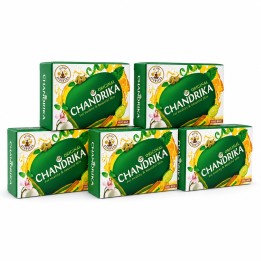 Mydełka Chandrika 5 szt. po 125g. Razem 625g - zdjęcie produktu