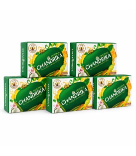 Mydełka Chandrika 3 szt po 125g Razem 500g