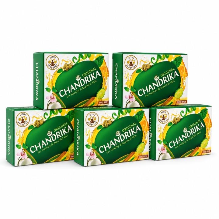 Mydełka Chandrika 3 szt po 125g Razem 500g - product photo
