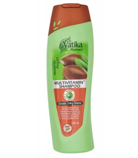 Szampon Arganowy 400ml Vatika Dabur - Włosy Farbowane & Zniszczone