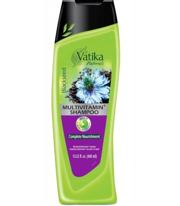 Szampon z czarnuszką Vatika 400ml Dabur (Black seed shampoo) - zdjęcie główne produktu