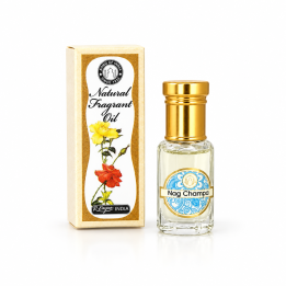 5 ml. Perfume Oil in Roll-On Glass Bottles (Set of 12) 5CC Nag Champa - product photo