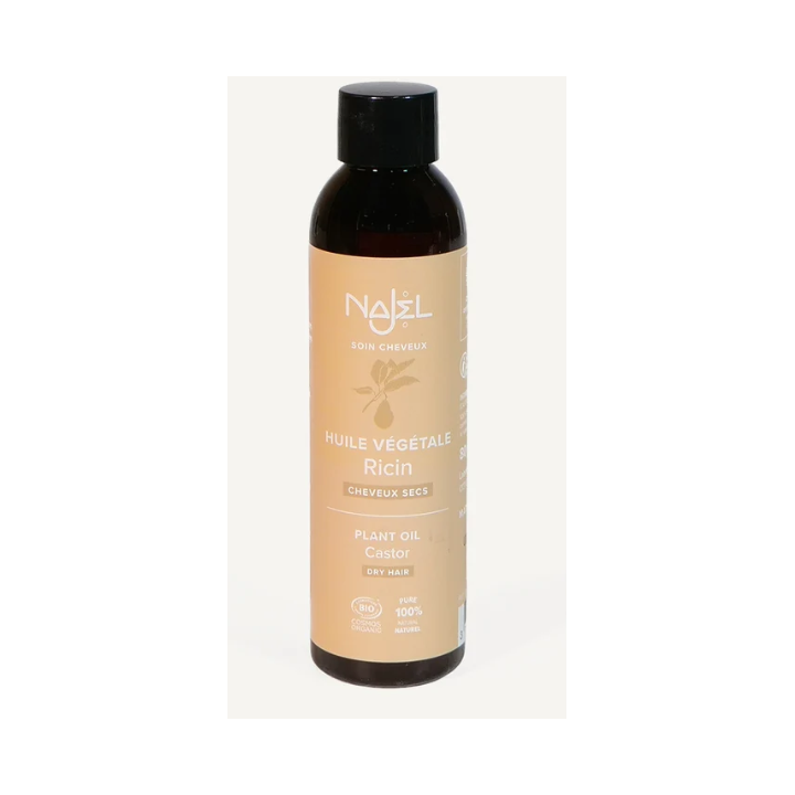 Castor oil certified Cosmos Organic - 2.7 fl. oz - product photo