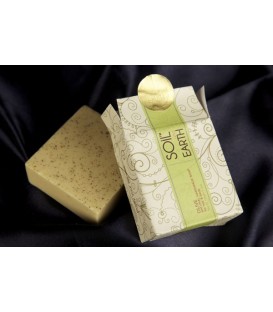 Natural Olive Soap for Body and Hair, 125g, Soil & Earth regeneration and rejuvenation