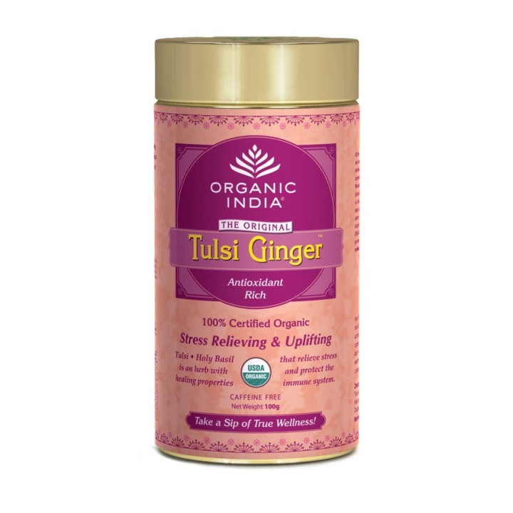 Herbata Ginger Tulsi Tea 100g sypana Organic India