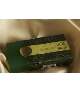 Mydło Naturalne Neem, Tulsi i Miód, 125g, Soil and Earth cera trądzikowa
