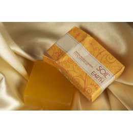 Naturalne Mydło Sandał i Kurkuma, 100g, Soil & Earth
