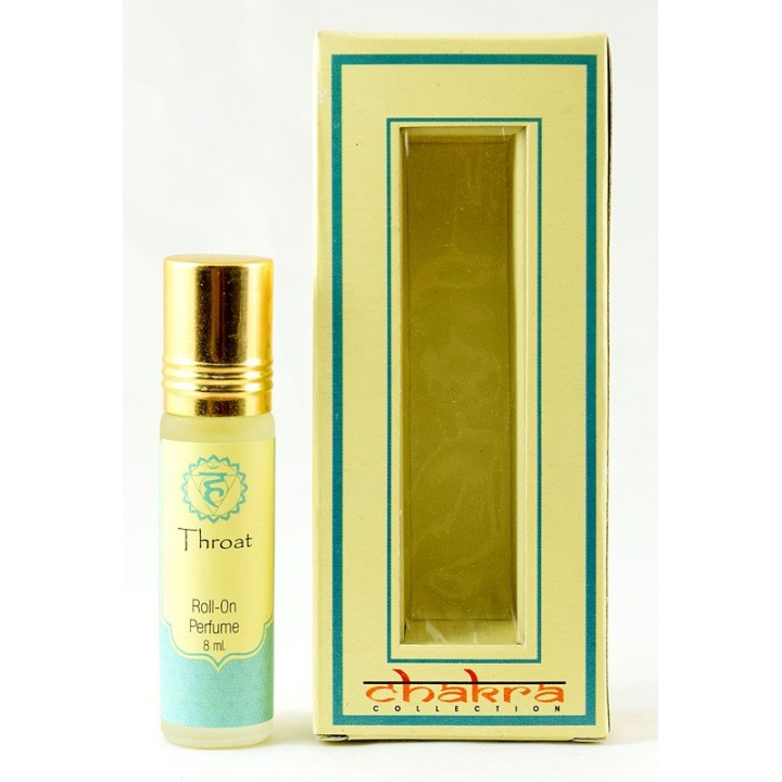 Olejek perfumowany na 5 czakrę THROAT 8 ml 