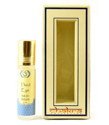 Olejek prefumowany na 6 czakrę THIRD EYE 8ml Chakra Collection Olejek prefumowany na 6 czakrę THIRD EYE 8ml Chakra Collection