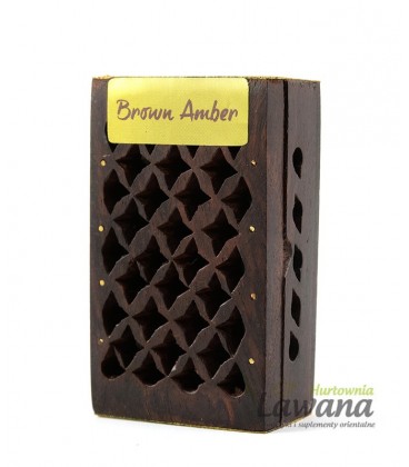 Żywica Amber w drewnianej szkatułce 5g Song of India 