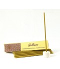 Bamboo-free Indian incense sticks with holder WELLNESS 50 pieces Song of India - miniatura 1