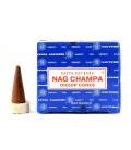 Stożkowe Kadzidła Orientalne Nag Champa 12 sztuk Satya Sai Baba