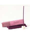 Bamboo-free Indian incense sticks with holder SWEETNESS 50 pieces Song of India - miniatura 1