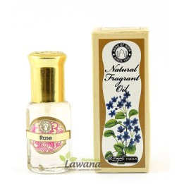 5 ml. Perfume Oil in Roll-On Glass Bottles Wild Rose