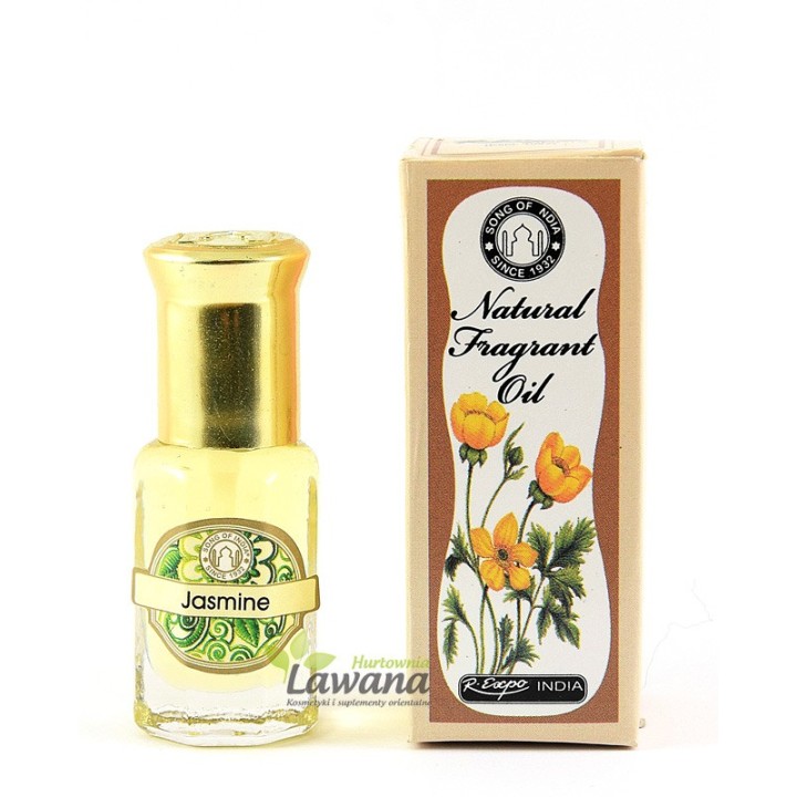 5 ml. Perfume Oil in Roll-On Glass Bottles Jasmine Orient