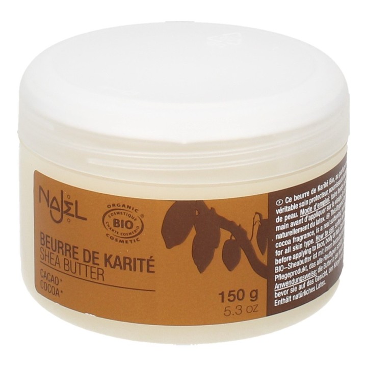 ORGANIC* SHEA BUTTER COCOA fragrance  - 5.3oz / 150g Najel